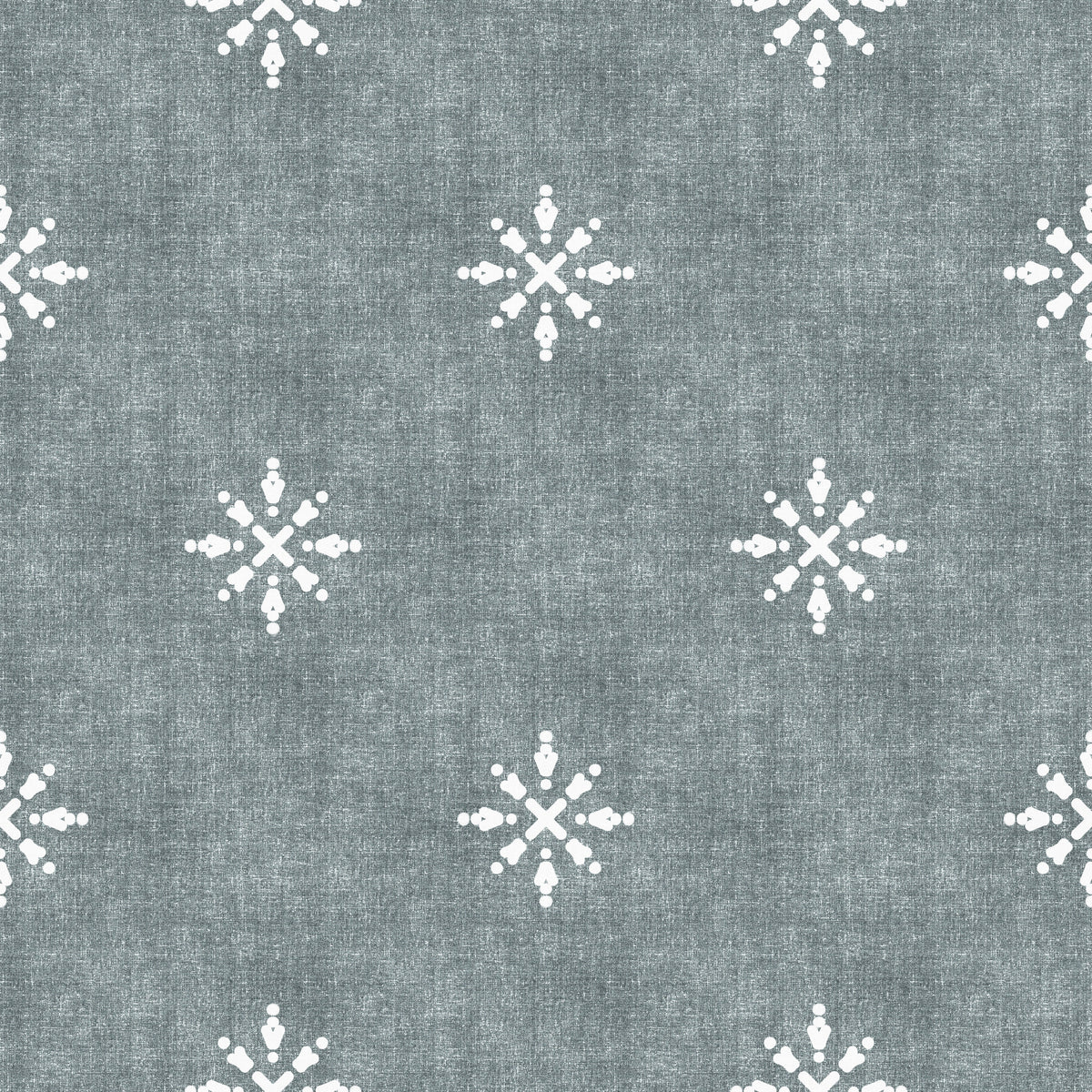 Boho Minimal Ornament Grunge Calming Blue Wallpaper⁠ in your room