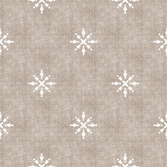Boho Minimal Ornament Grunge Earthy Beige Wallpaper⁠