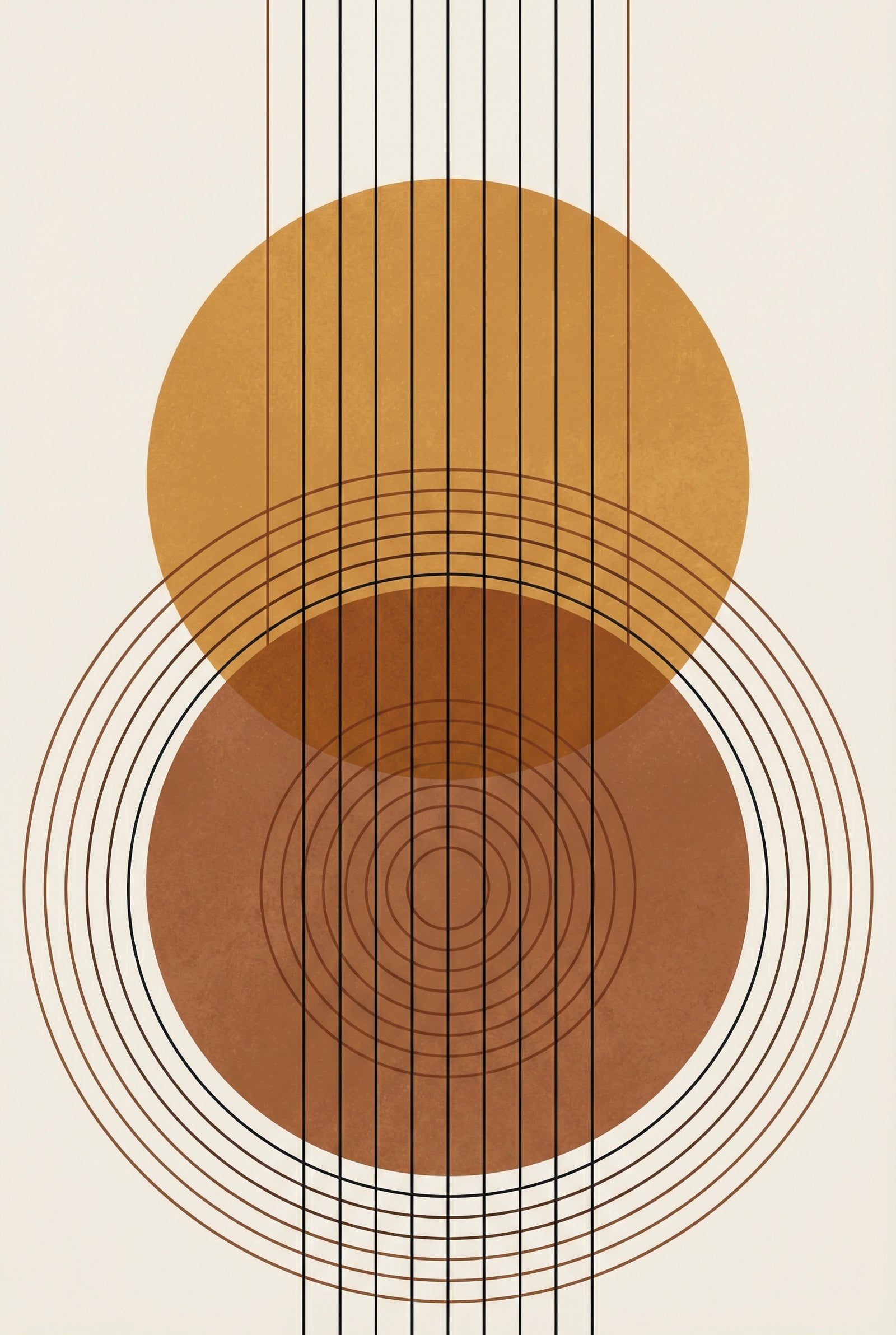 Earthy Harmony Wall Mural