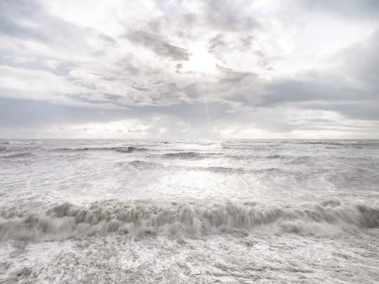 Rough Stormy Sea Wall Mural