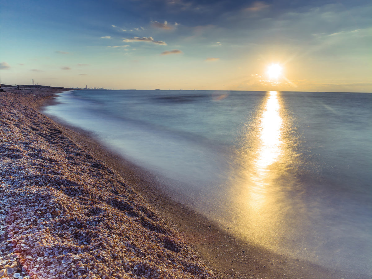 Golden Hour Shores Wall Mural