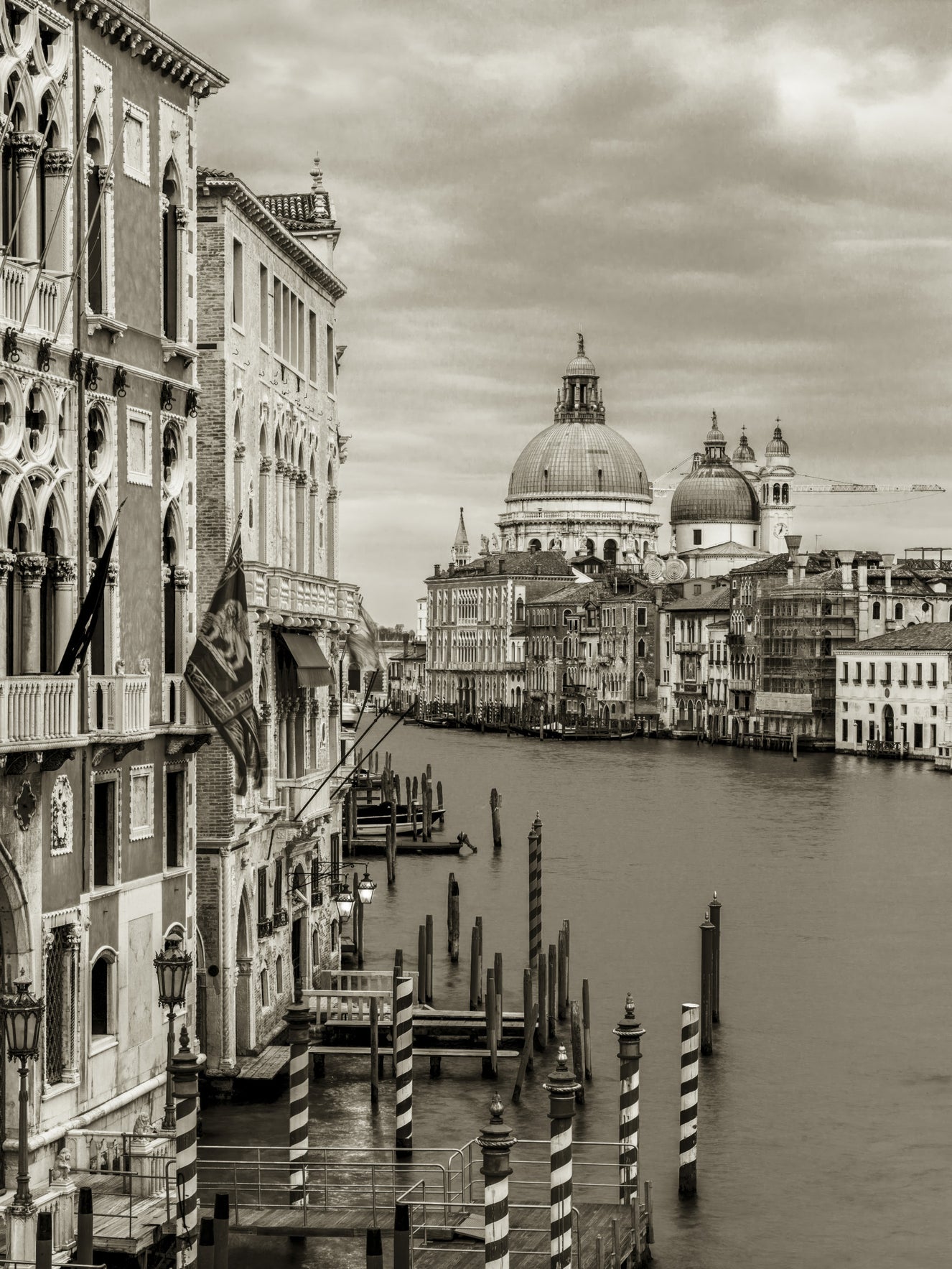 Vintage Venice View Wall Mural