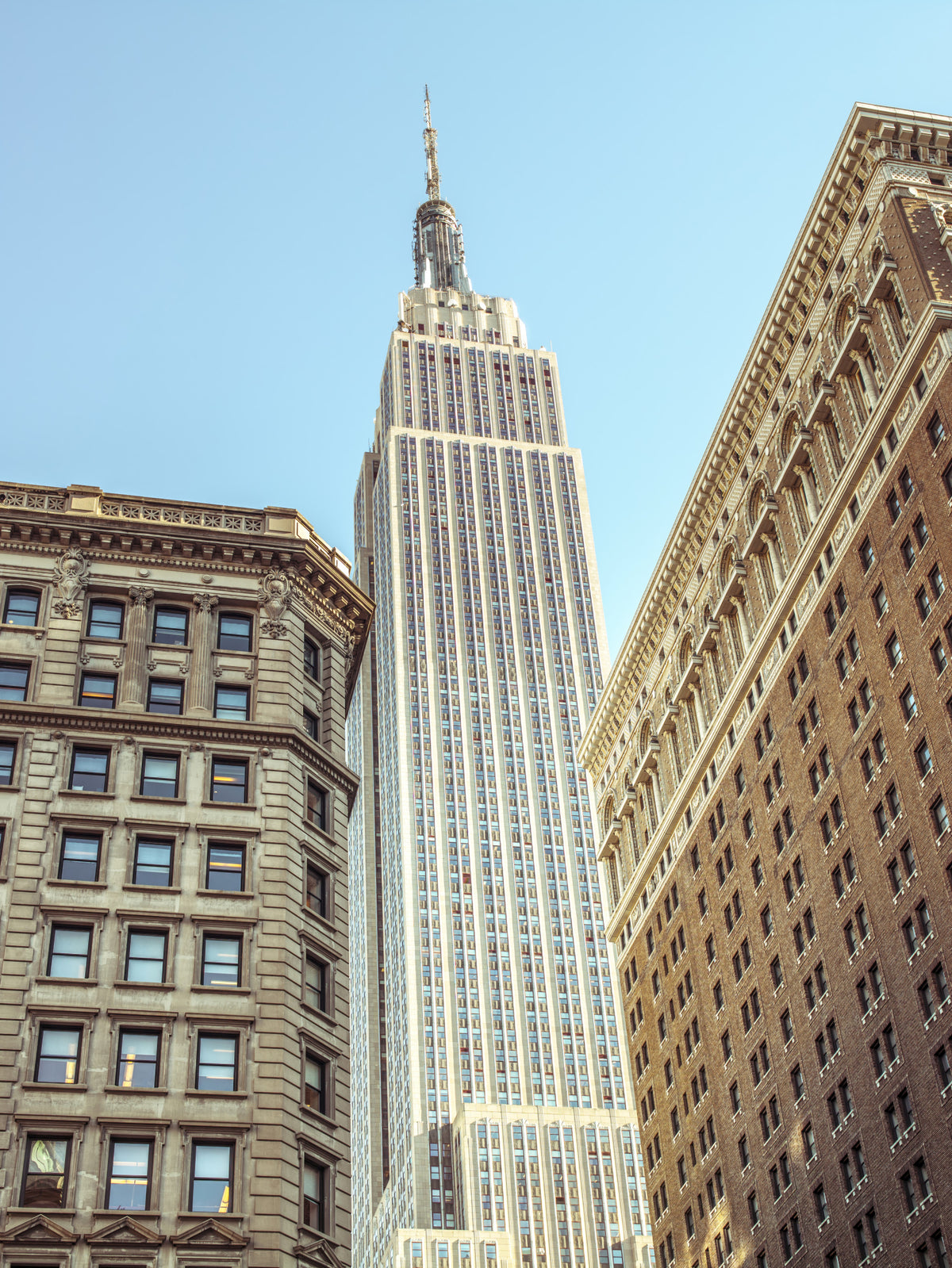Empire State Rise Wall Mural in your room