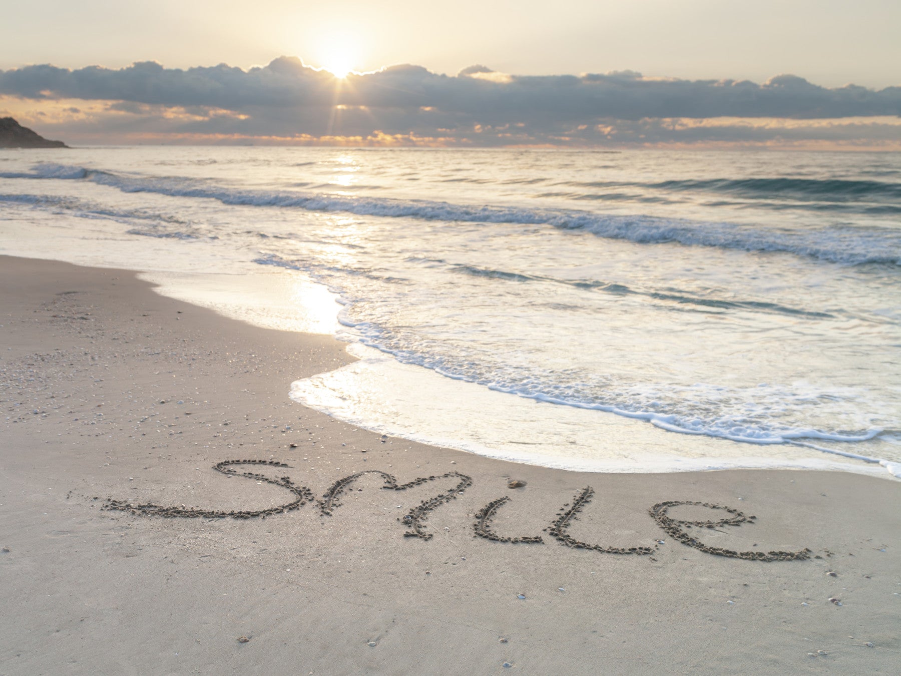 Seaside Smile Wall Mural