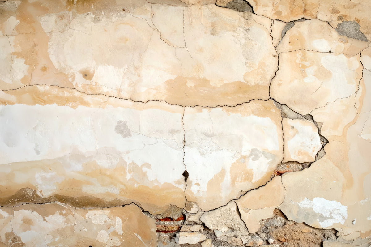 Weathered Walls Wall Mural in your room — zoomed