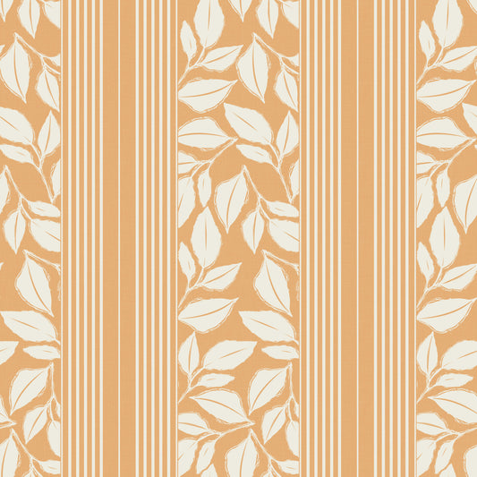 Vintage Trailing Foliage Golden Wallpaper⁠