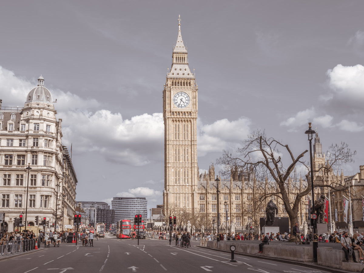 Big Ben Standing Tall Wall Mural in your room