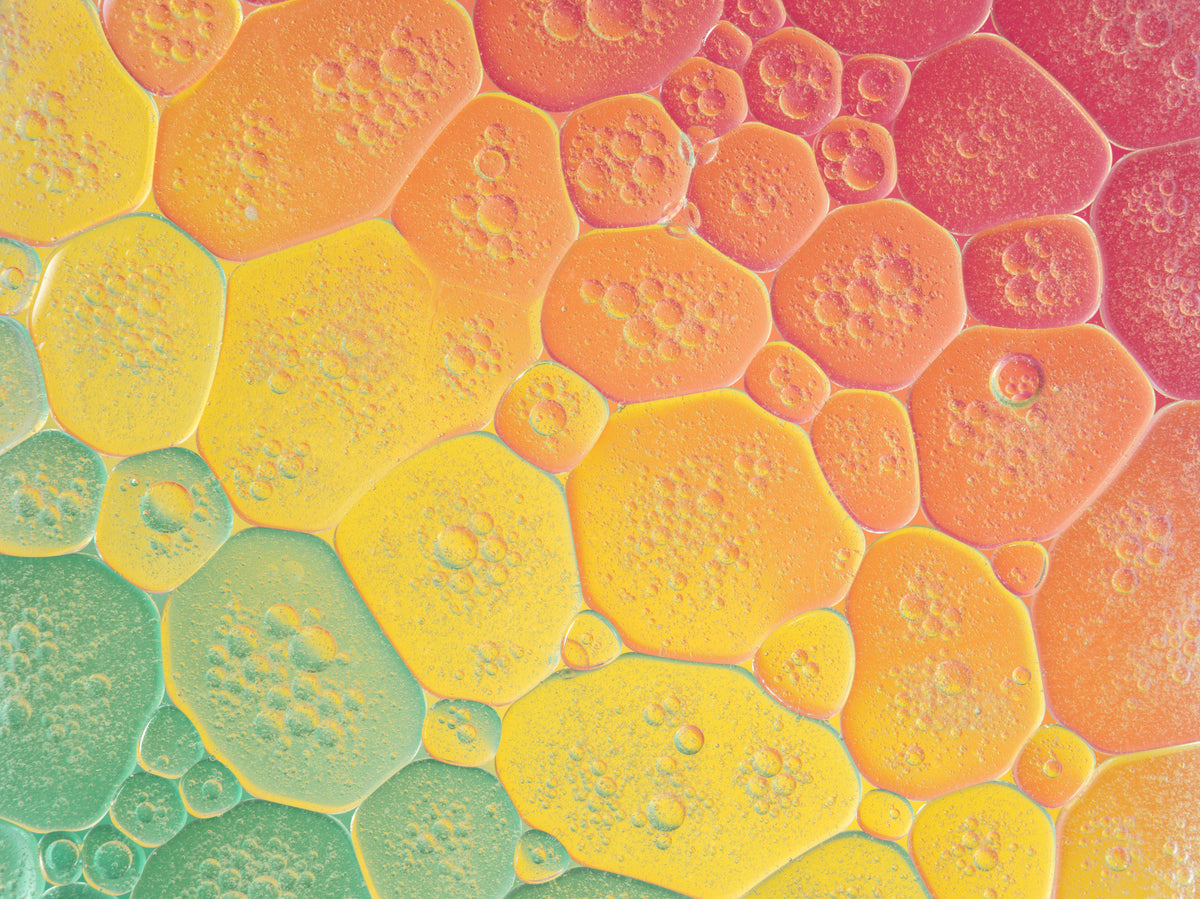 Bubble Kaleidoscope Wall Mural in your room