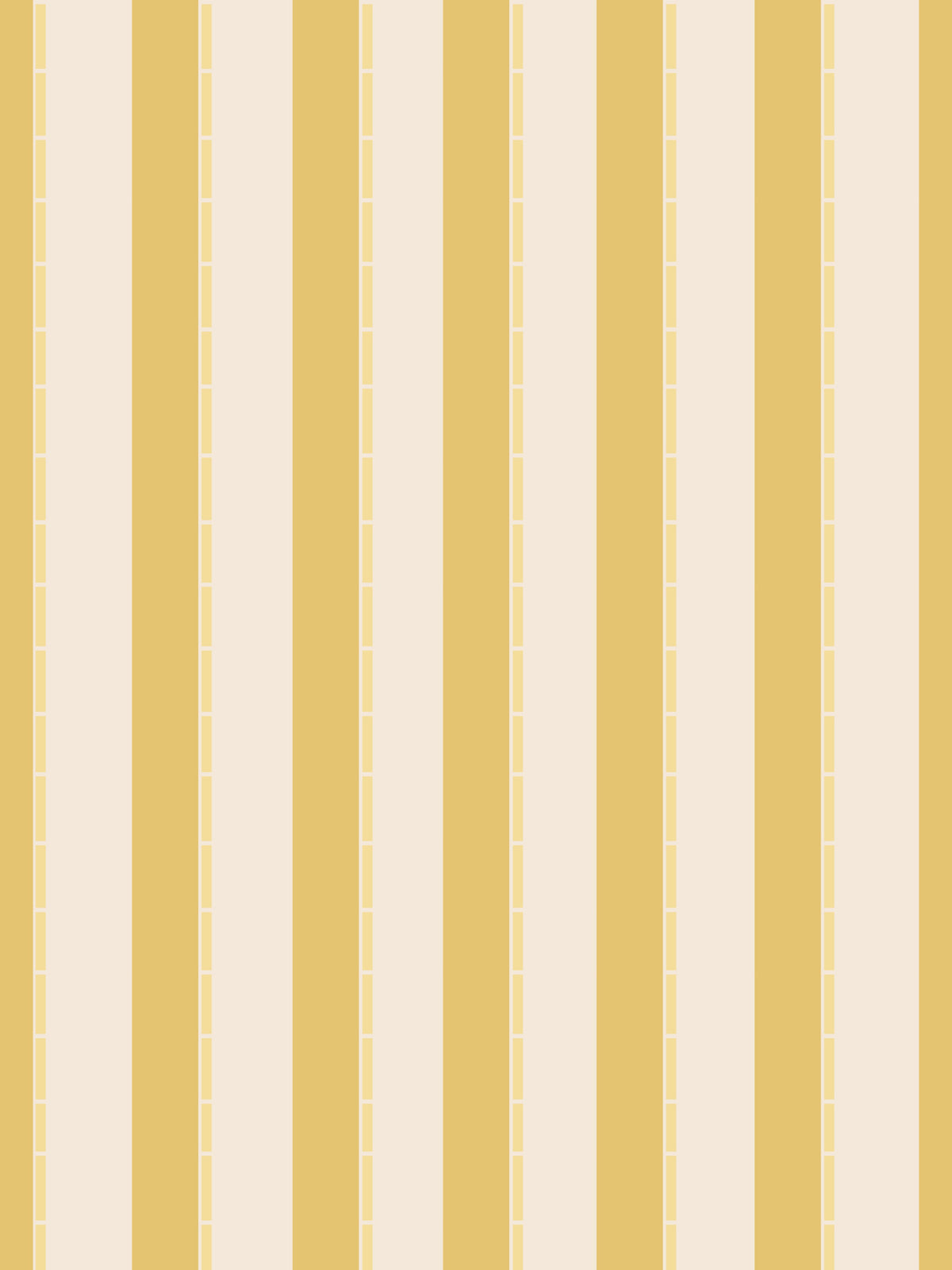 Lemon Gilded Stripes Wallpaper⁠ in your room