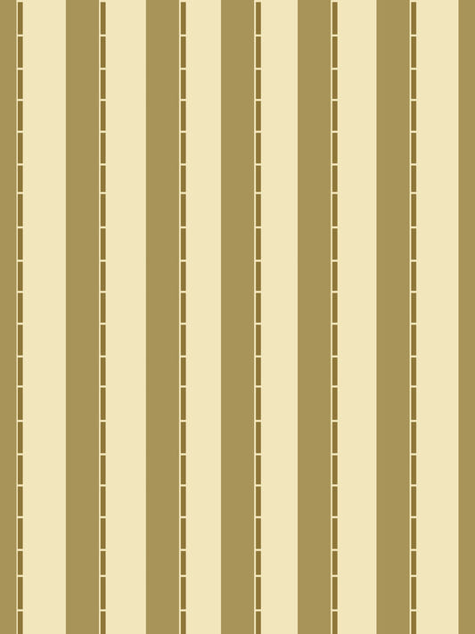 Golden Grid Stripes Wallpaper⁠