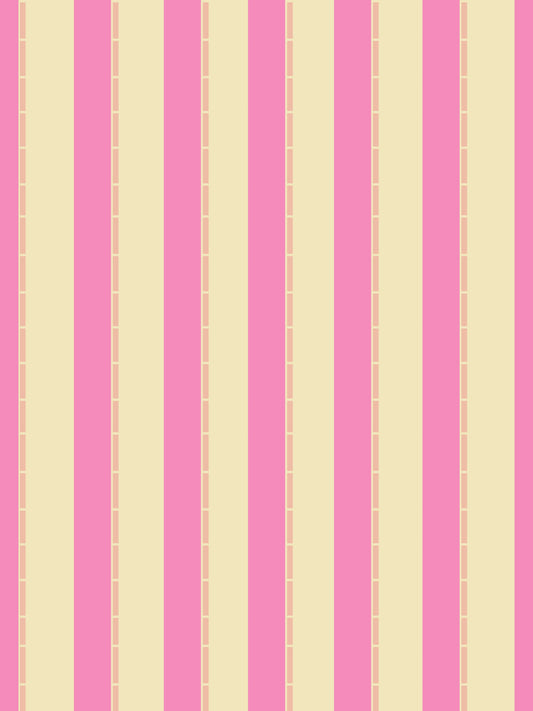 Pink Stripe Delight Wallpaper⁠