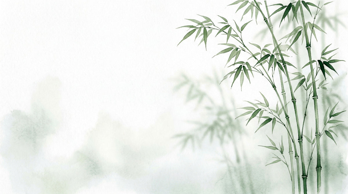 Serene Bamboo Murals Wall Mural in your room