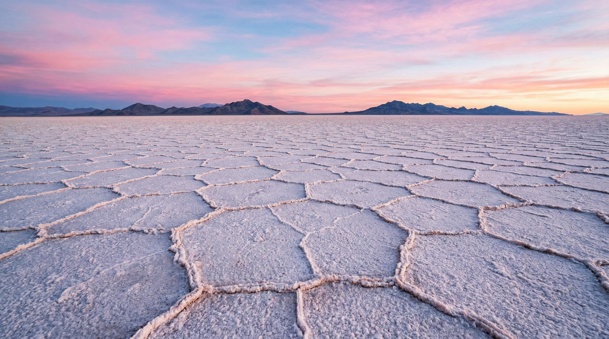 Salt Flats Serenity Wall Mural in your room