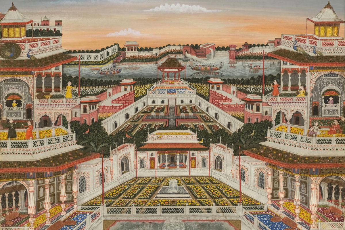 Grand Indian Palace & Royal Gardens Wall Mural