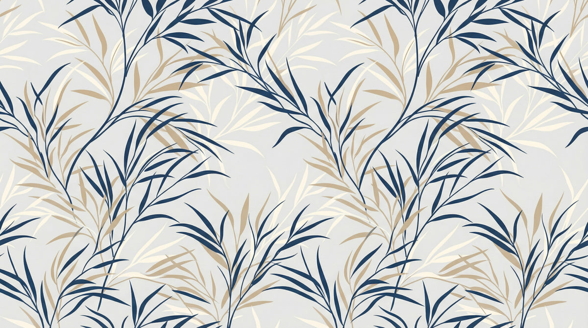 Willow Branch Serenity Wall Mural in your room — zoomed