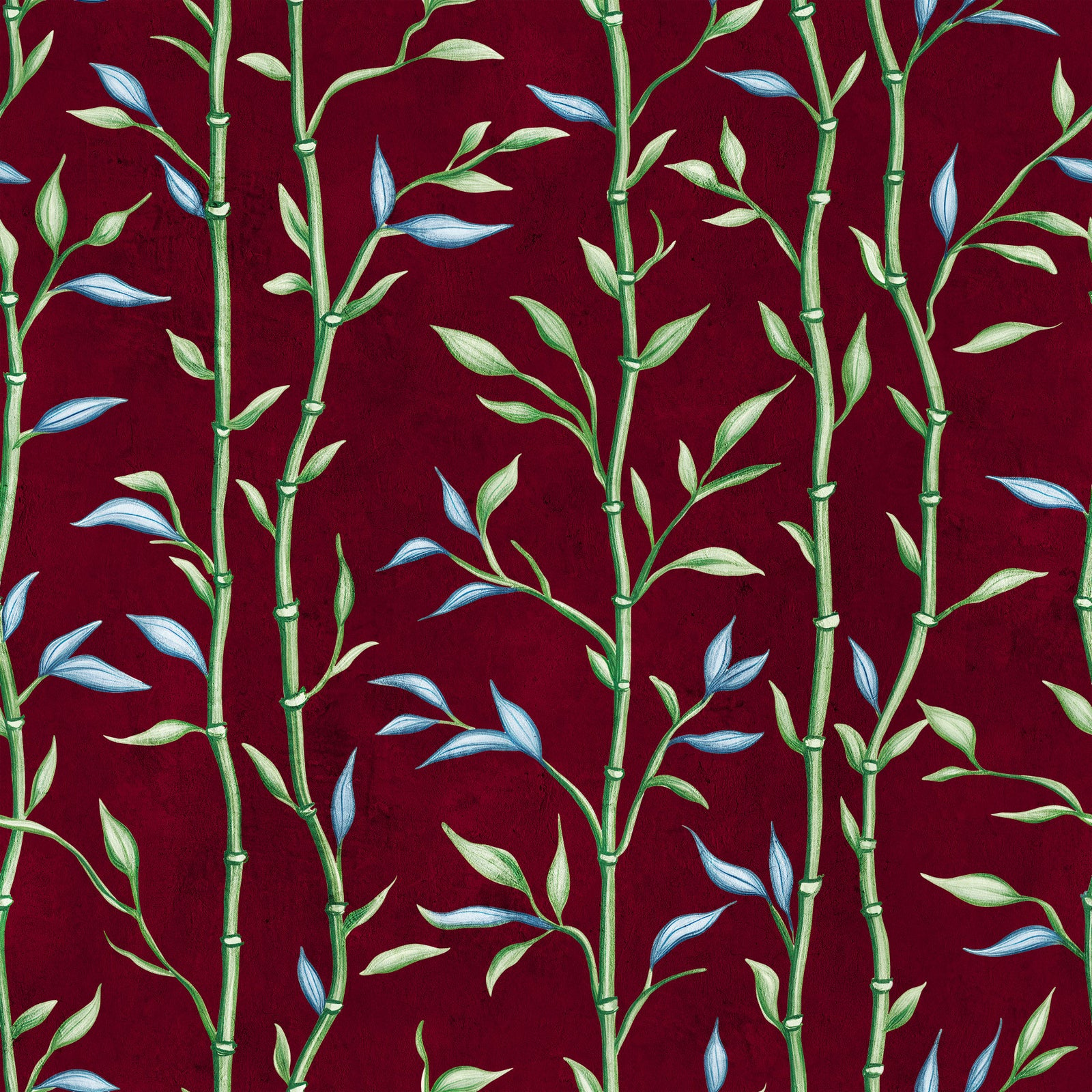 Bamboo Breeze Crimson Wallpaper⁠ in your room