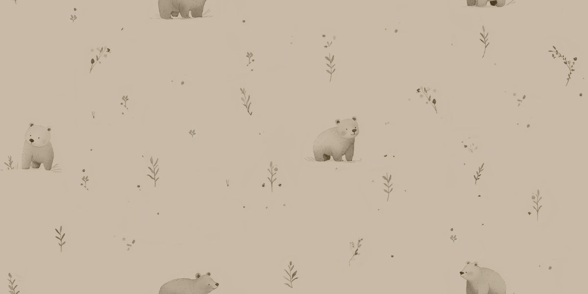 Whispering Bear Meadow Wallpaper⁠ in your room