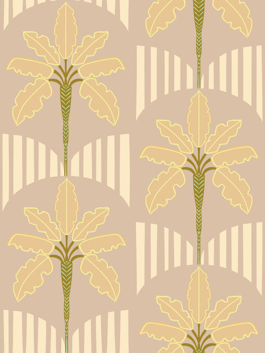 Soft Tropical Sway Wallpaper⁠