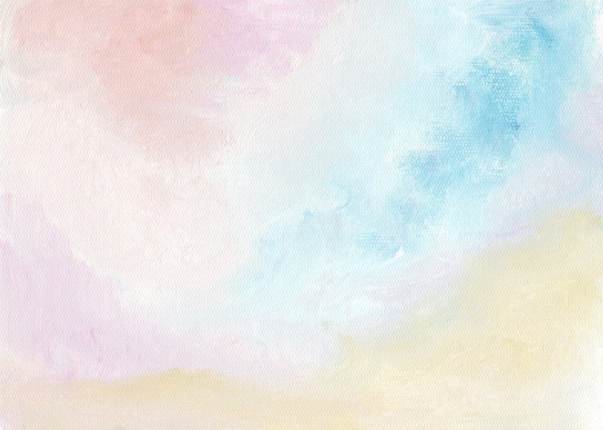 Ethereal Pastel Sky Wall Mural in your room