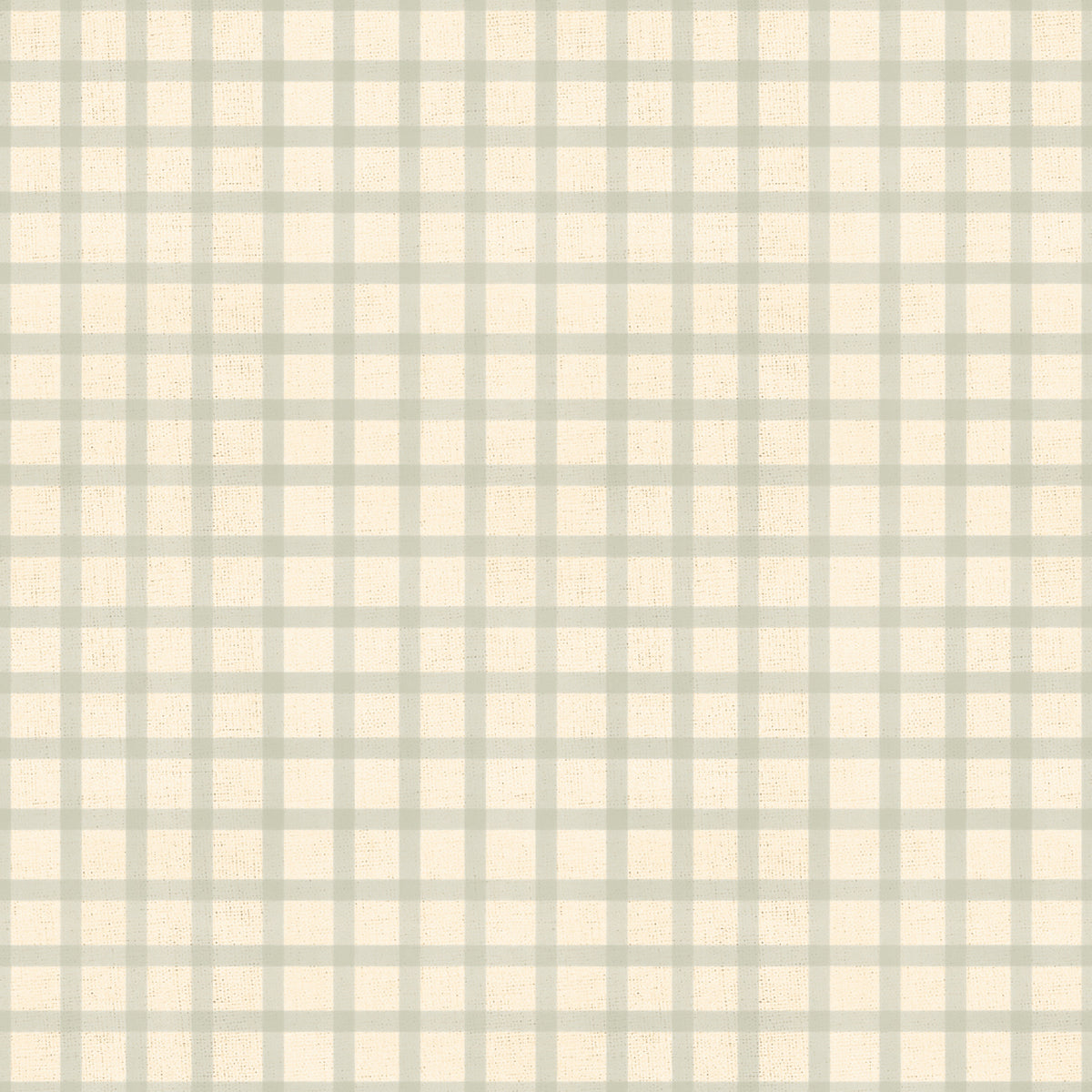 Soft Gingham On Canvas Muted Wallpaper⁠ in your room