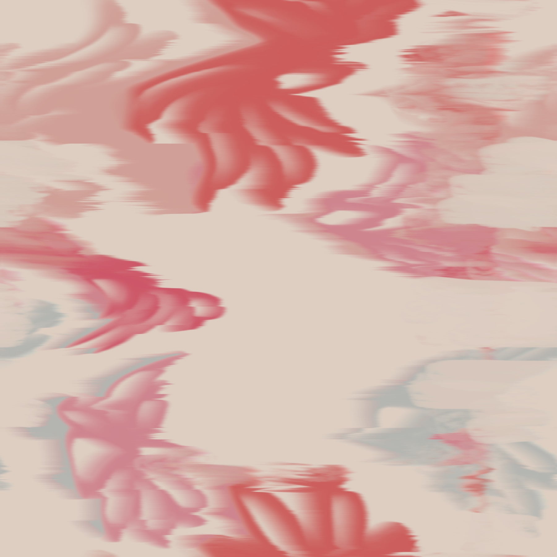 Soft Blush Flow wallpaper in blush tones with layered fluid pattern