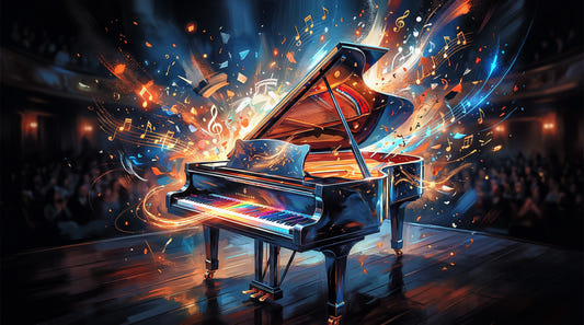 Melody Burst Wall Mural