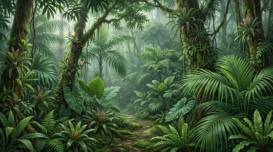 Emerald Forest Trail Wall Mural
