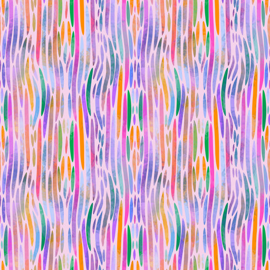 Multicolor rainbow Chromatic Flow Pattern Wallpaper⁠