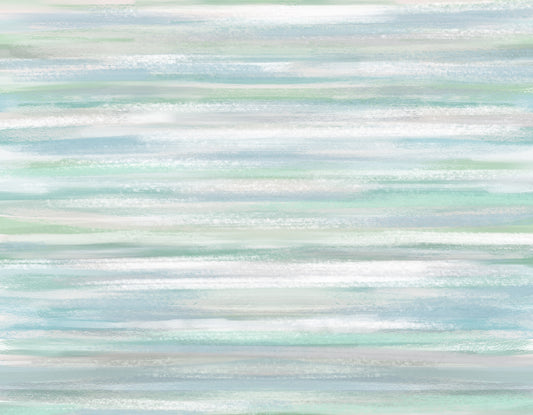 Serene Water Hues Wall Mural