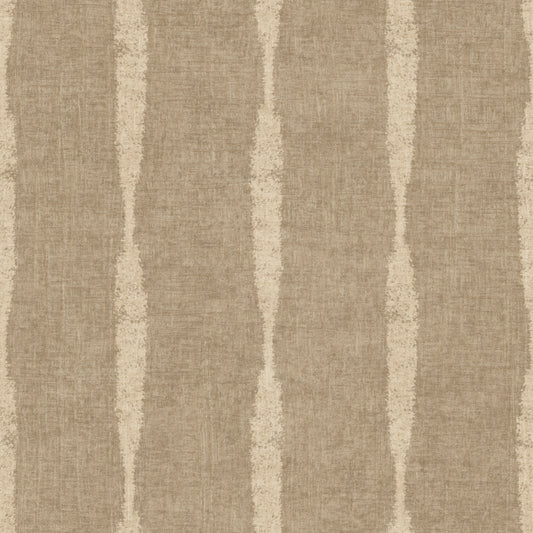 Warm Beige Textured Distressed Stripes on Kaki Wallpaper⁠