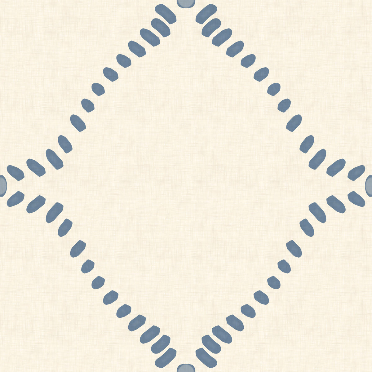 Beachy Boho Costal Slate Blue Dotted Lattice Wallpaper⁠ in your room