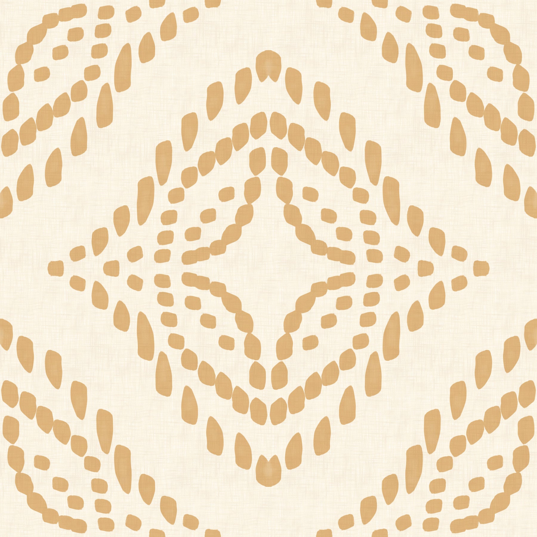 Block Print Ornament Sand Wallpaper⁠ in your room — zoomed