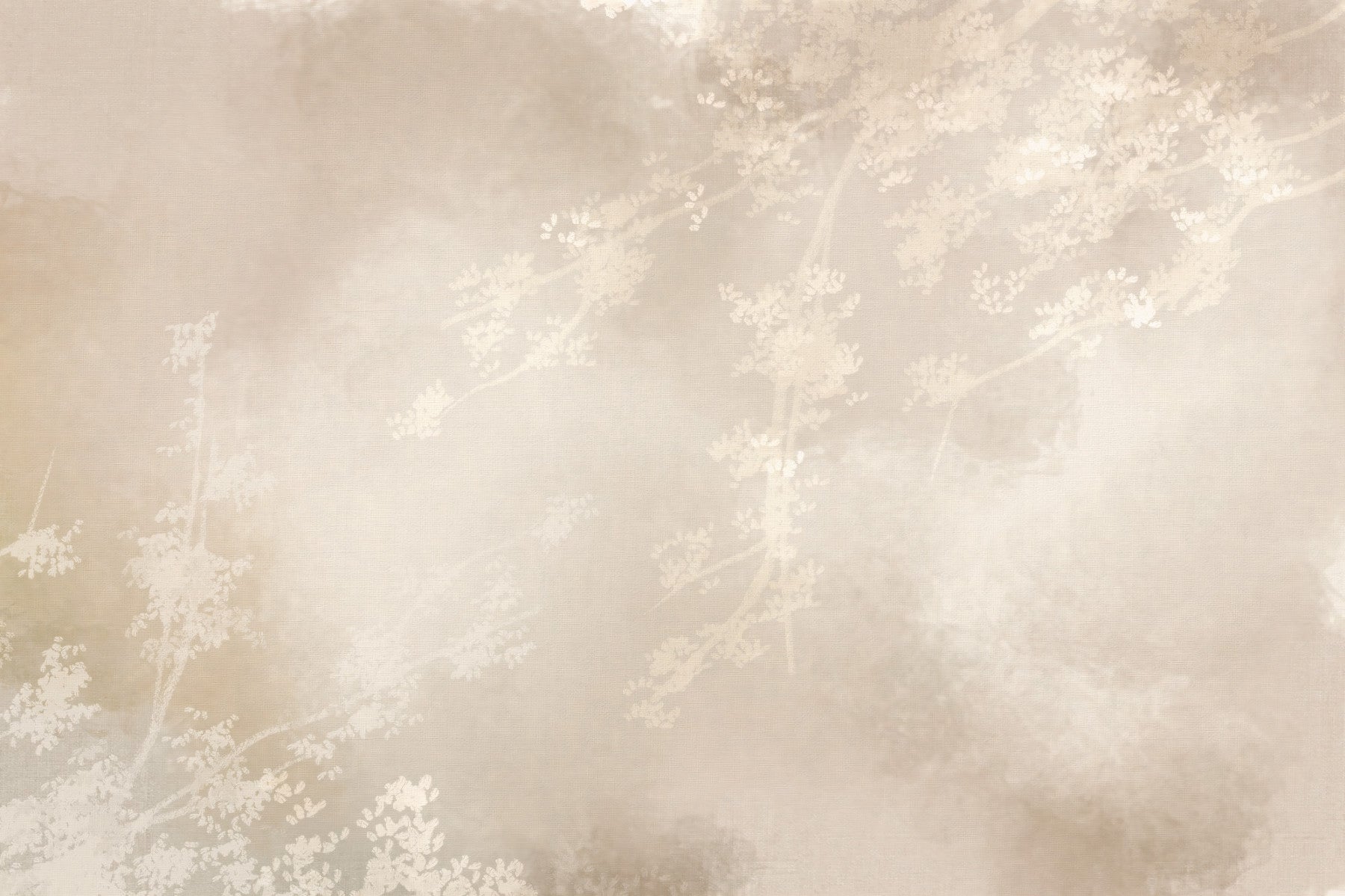 Ethereal Canopy Charm Misty Forest Abstract Landscape Wall Mural