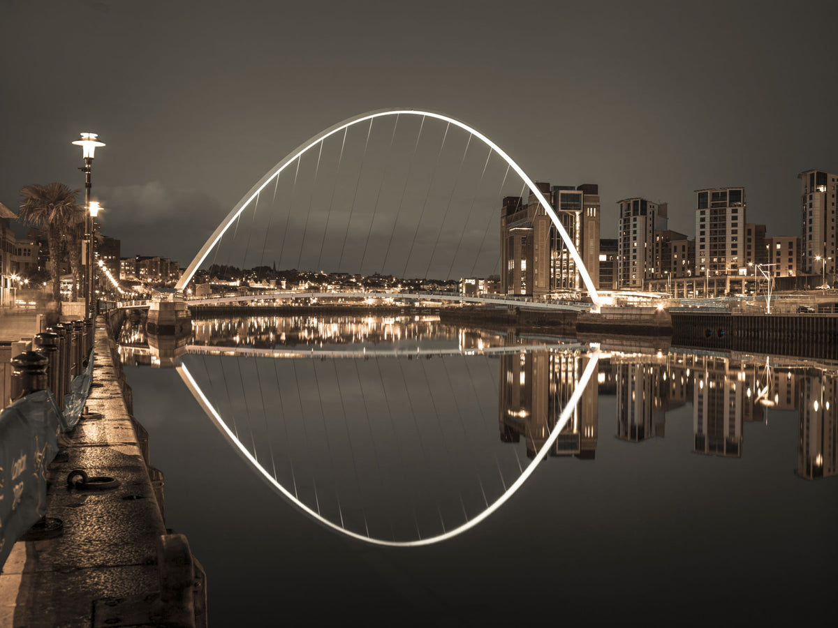 Archway of Light & Reflection Wall Mural in your room