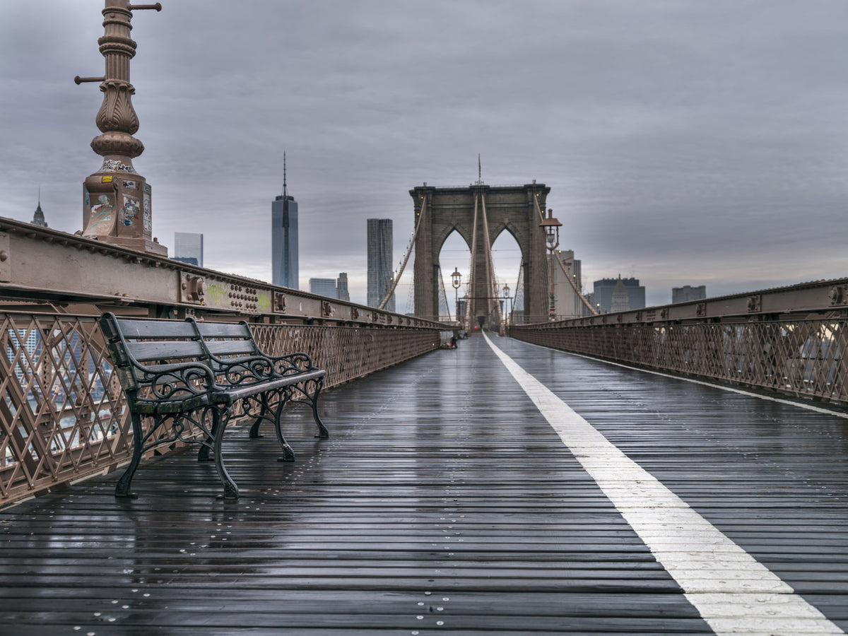 Brooklyn Bridge Serenity Wall Mural