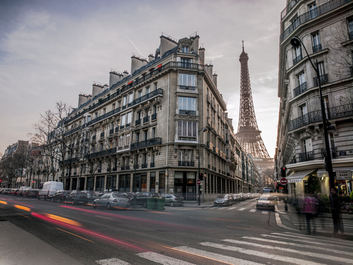 Parisian Evening Flow Wall Mural in your room