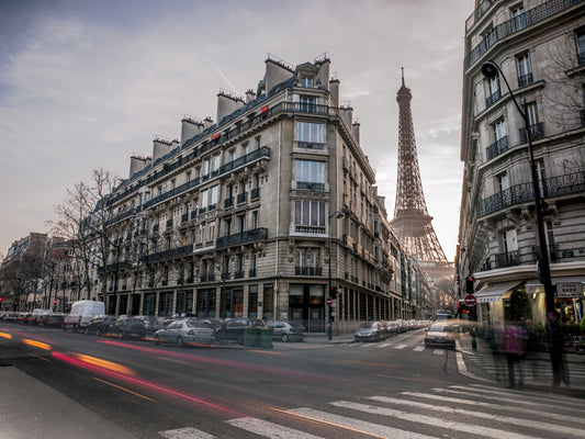 Parisian Evening Flow Wall Mural