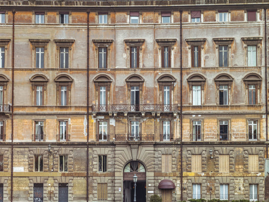 European Grandeur Facade Wall Mural