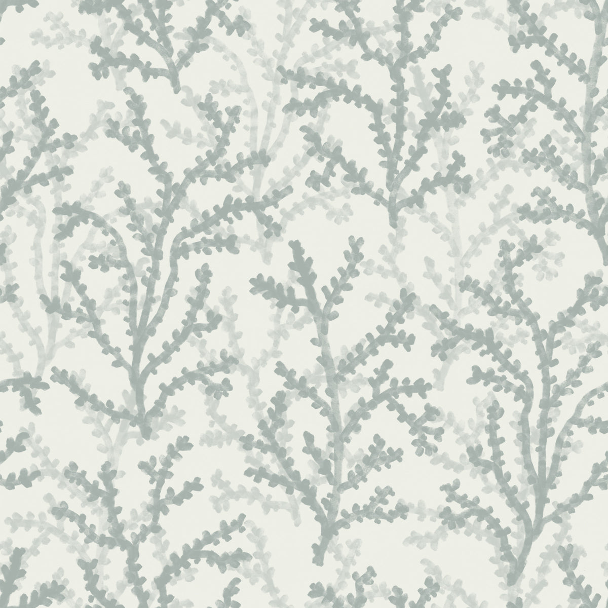 Painted Coraline Greenish Grey Wallpaper⁠ in your room