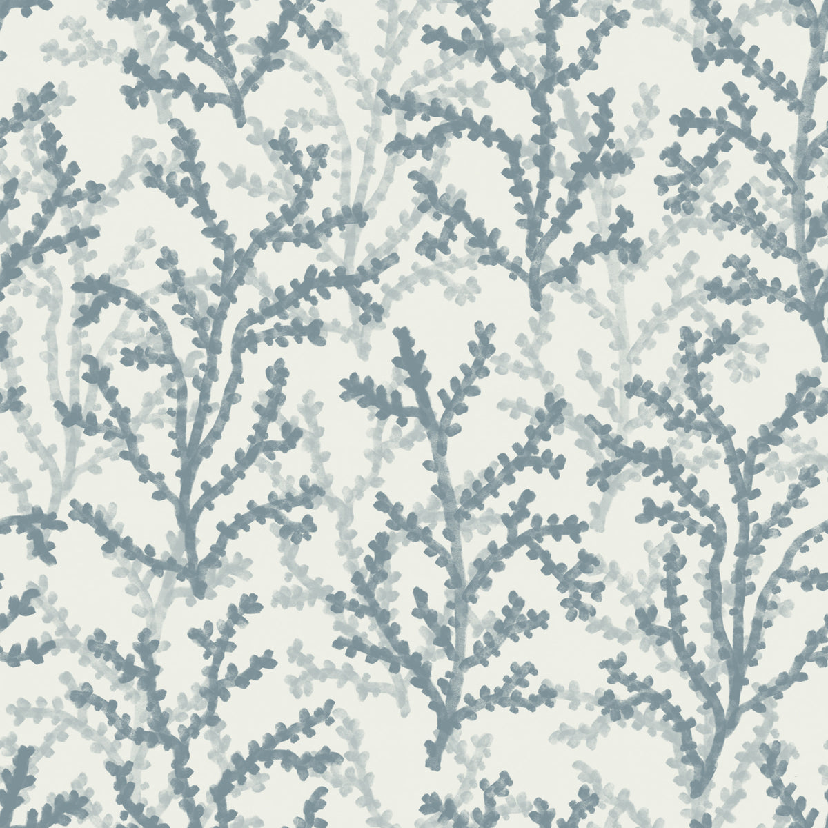 Painted Coraline Slate Gray Wallpaper⁠ in your room — zoomed