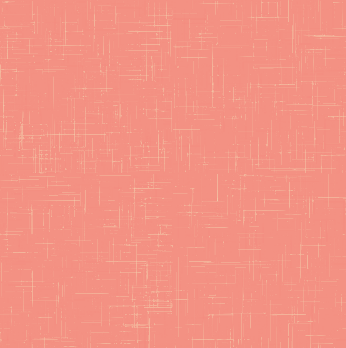 Coral Linen Texture Wallpaper Mid Century Modern Wallpaper⁠