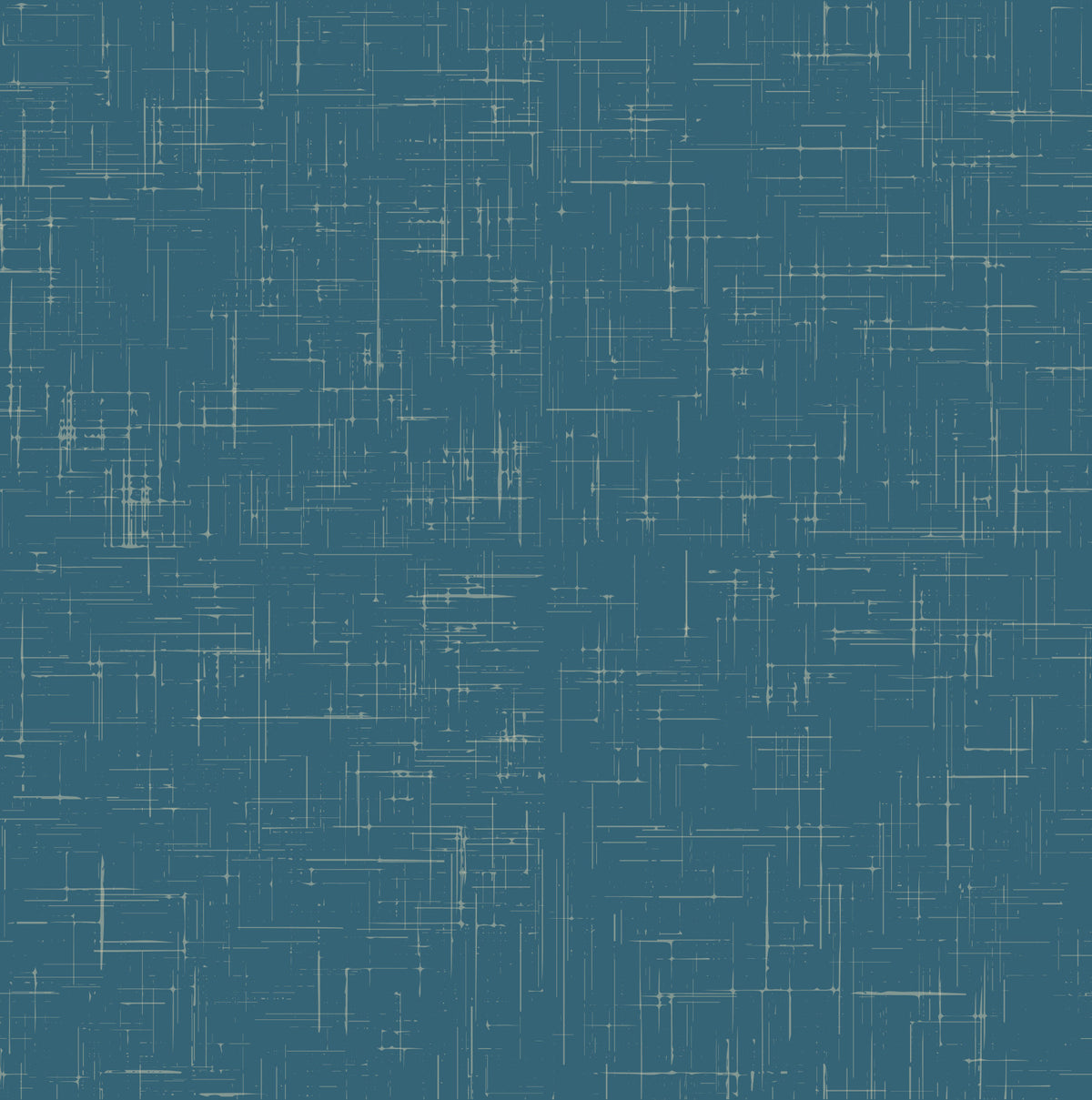 Teal Linen Texture Wallpaper Mid Century Modern Wallpaper⁠ in your room — zoomed