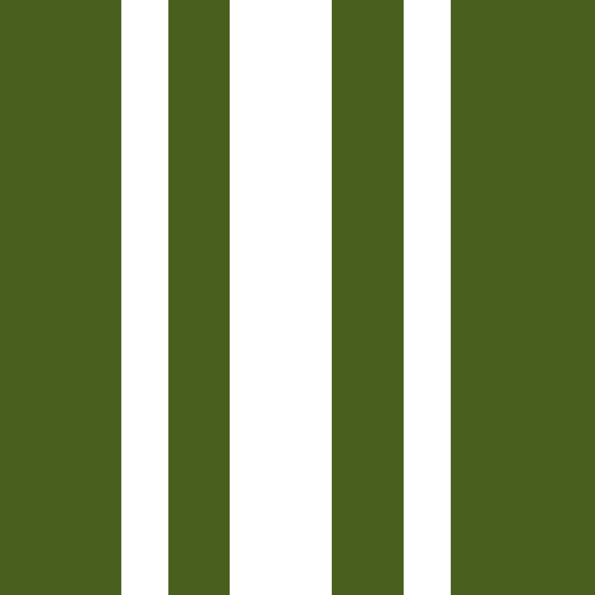 Olive Green Ticking Stripe Wallpaper Farmhouse Wallpaper⁠ in your room — zoomed