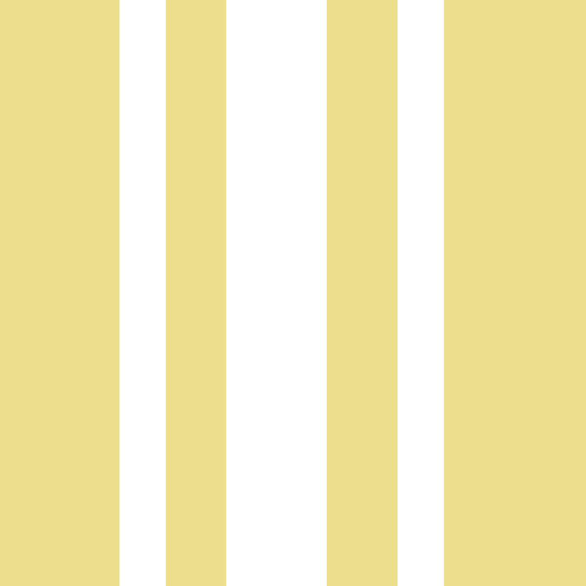 Soft Yellow Ticking Stripe Wallpaper Farmhouse Wallpaper⁠ in your room — zoomed