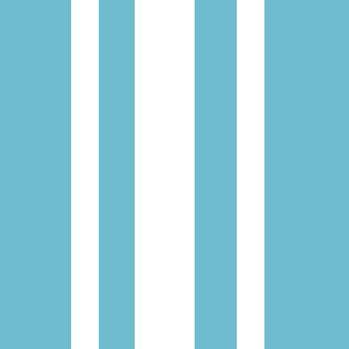 Retro Blue Ticking Stripe Wallpaper Mid Century Wallpaper⁠ in your room