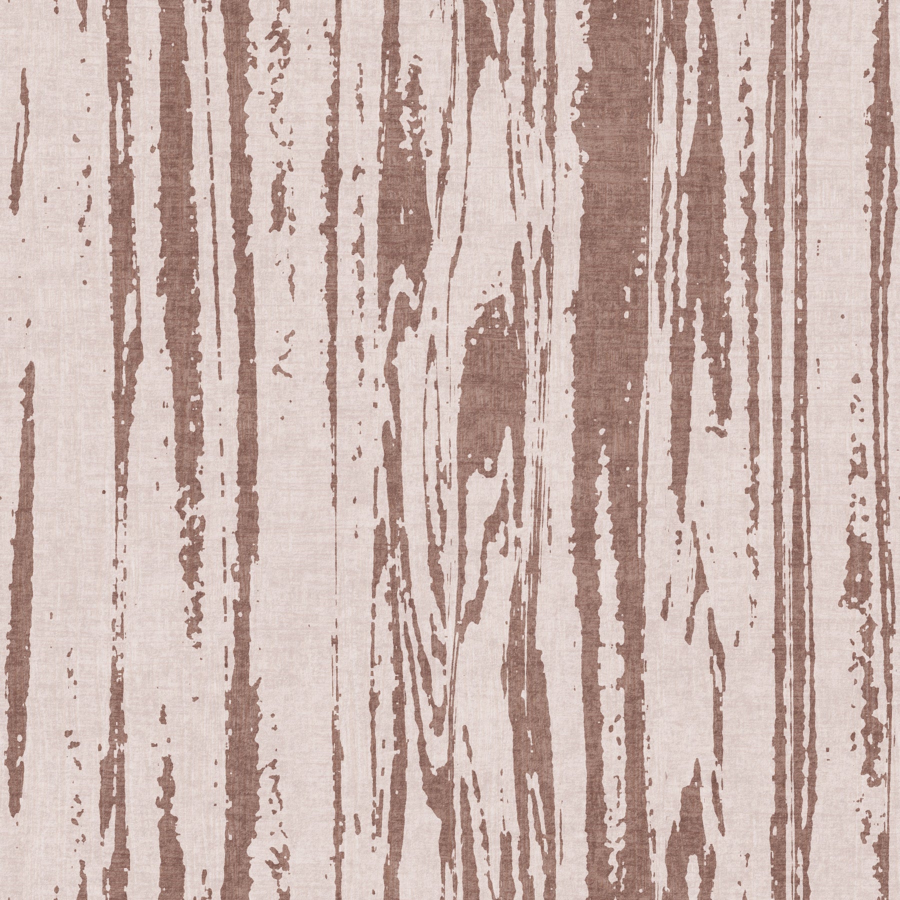 Bedroom with Dusty Rose Textured Wallpaper and faded vertical streaks