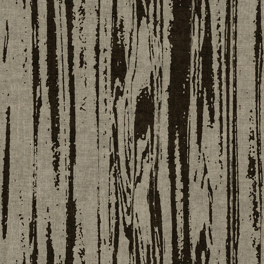 Modern Abstract Woodgrain Organic Lines Walnut Umber Wallpaper⁠