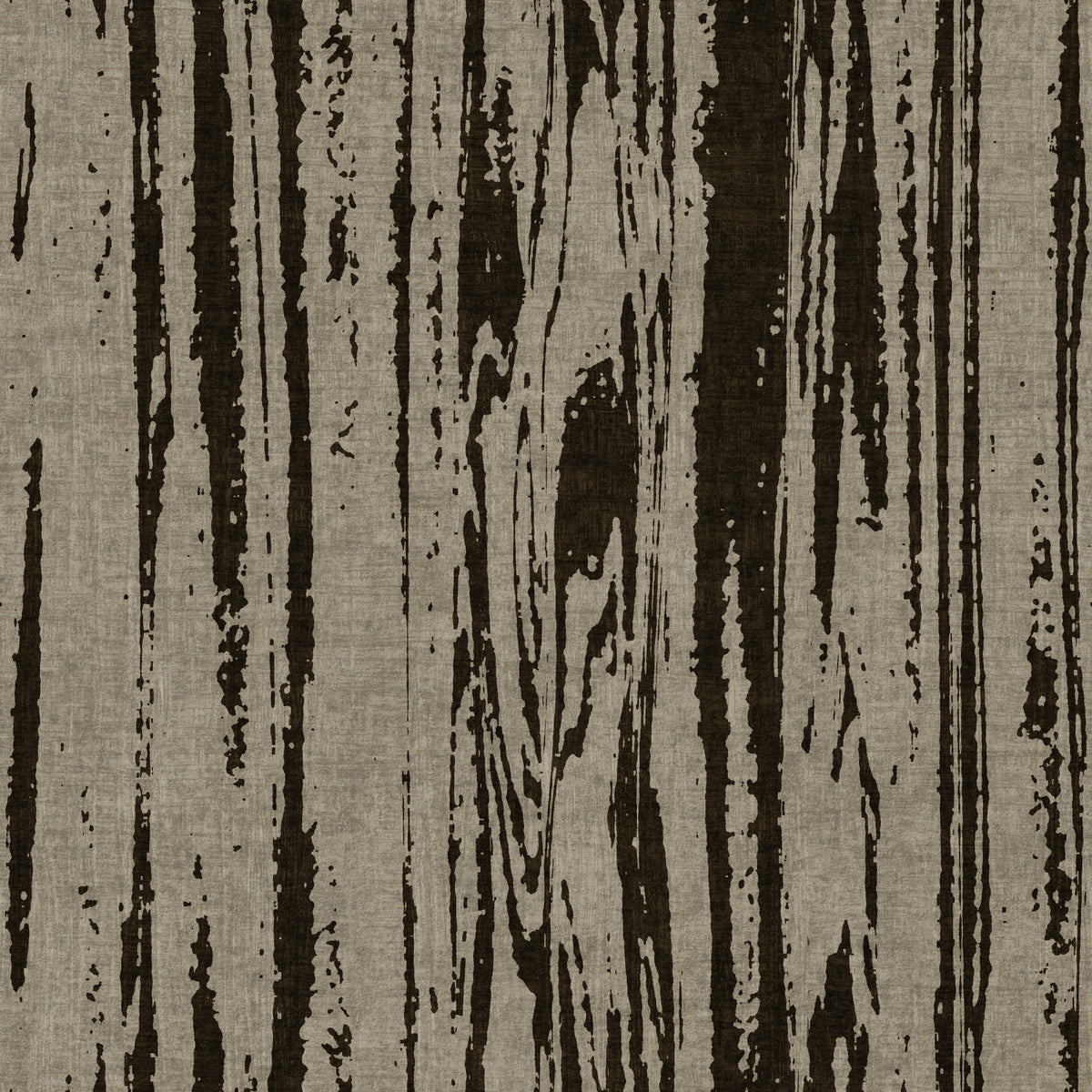 Modern Abstract Woodgrain Organic Lines Walnut Umber Wallpaper⁠ in your room — zoomed