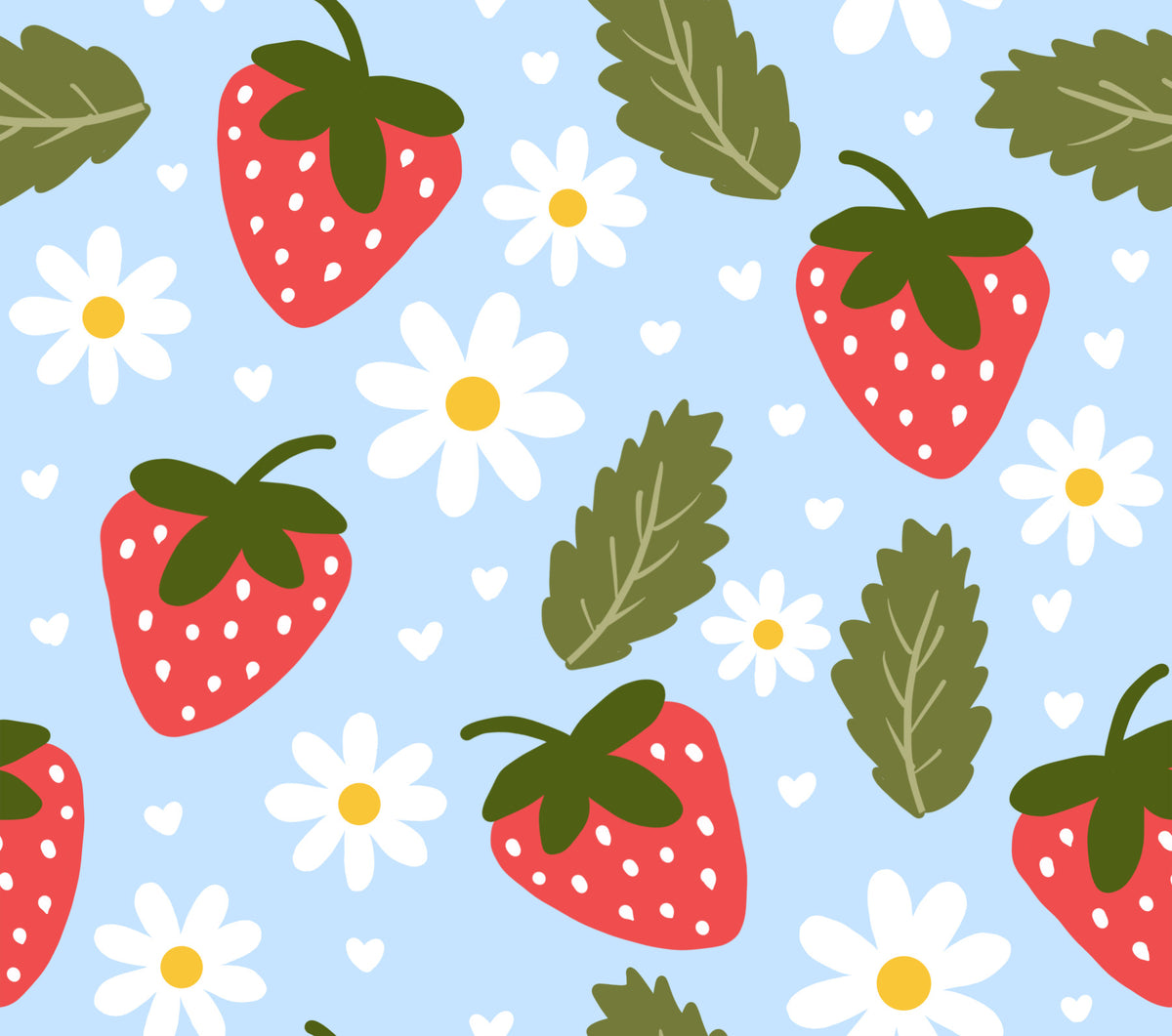 Sweet Berry Bloom Wallpaper⁠ in your room