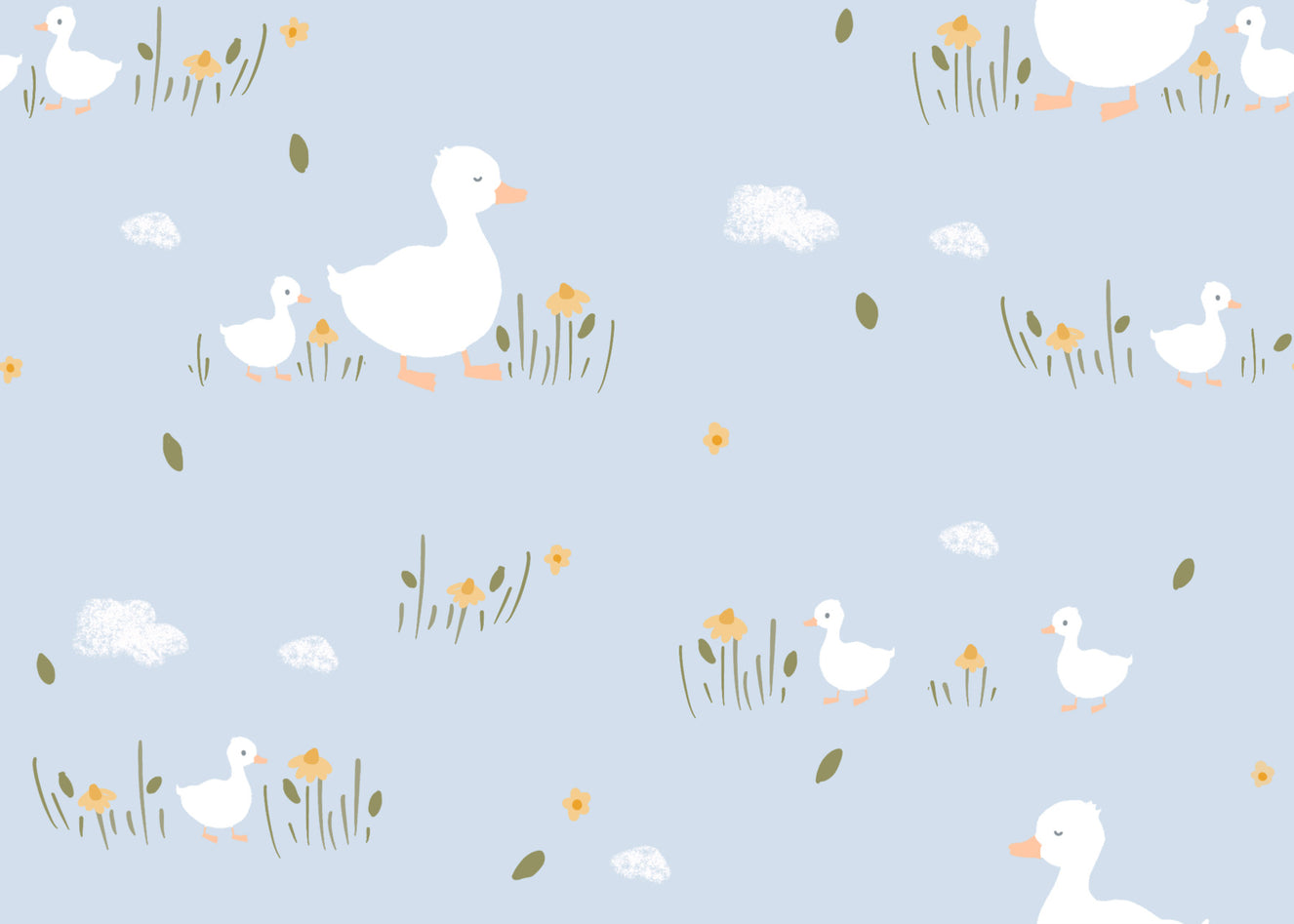 Baby Ducklings Wallpaper⁠